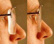 lens thinning glasses